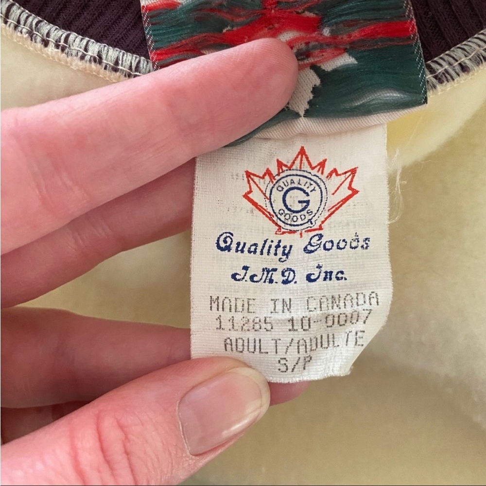 Vintage Sugar Hill Lupine Button Up Sweatshirt Small - Picture 16 of 17